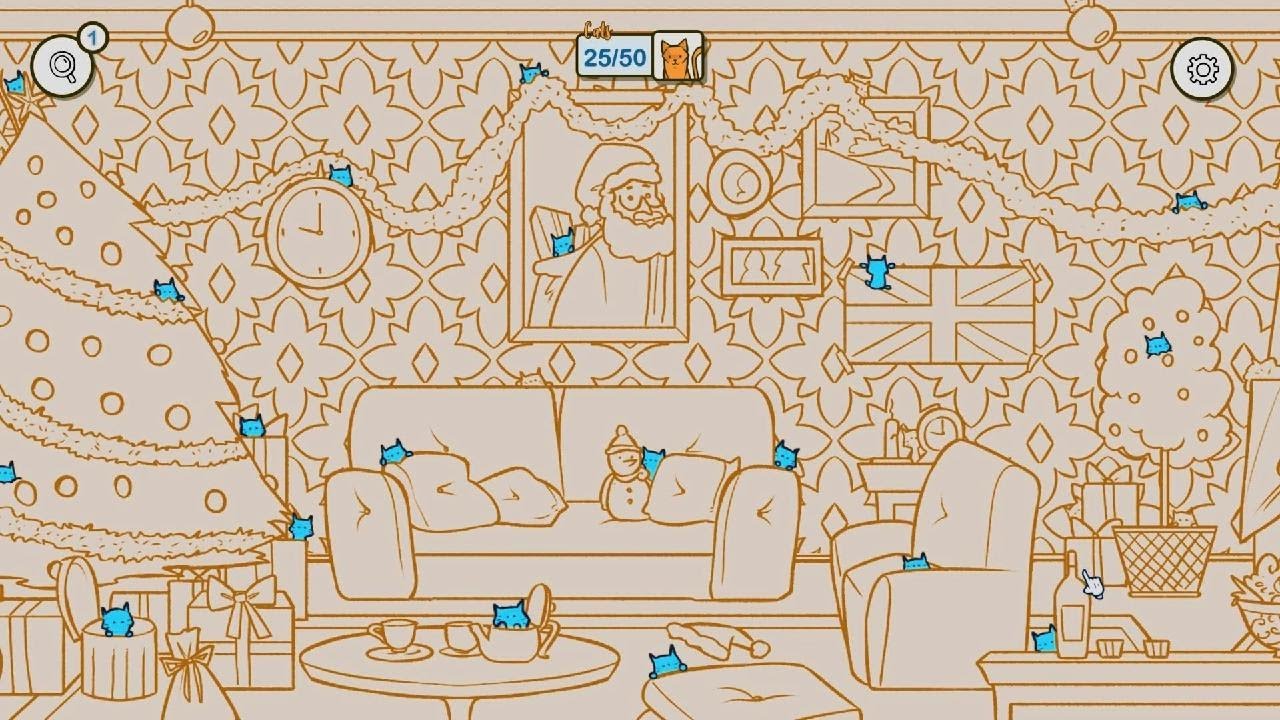 Hidden Cats in London Bonus mode Christmas Gameplay PS5