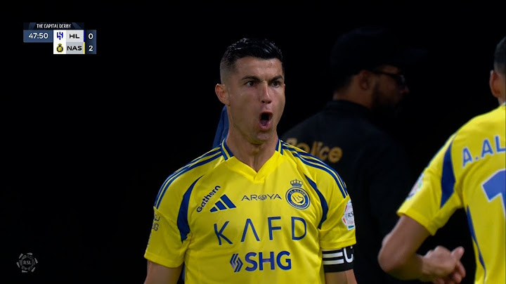 Cristiano Ronaldo Tonight with Al Nassr vs Al Hilal | 1080i HD