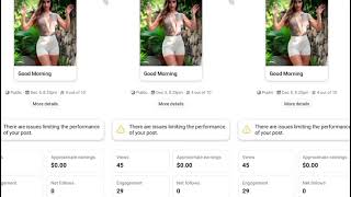 there are issues limiting the performance of your post ( Facebook Problem )