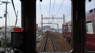 【爆音】阪急電鉄3300系3314F　準急大阪梅田行　茨木市~淡路間前面展望