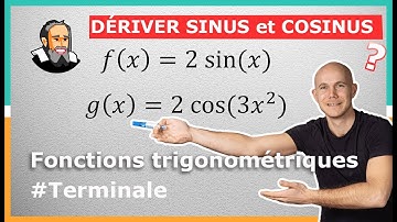 DÉRIVATION des Fonctions TRIGO - Exercice Corrigé - Terminale