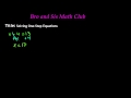 Understanding One-Step Equations