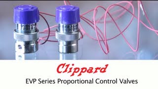 Clippard's EVP Series proportional control valves
