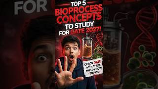 The Top 5 Bioprocess Concepts to Study for GATE 2027
