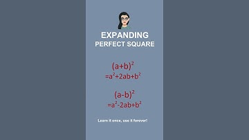 Expand Brackets in Seconds! | Perfect Square Formula Explained (a + b)² = a² + 2ab + b²