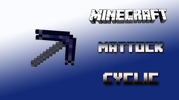 Mattock 🔮 Cyclic Tutorial 1.16.5 🔮 Deutsch / German
