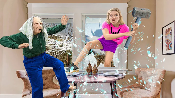 Breaking into SCARY OLD LADY House (FACE REVEAL!!!)