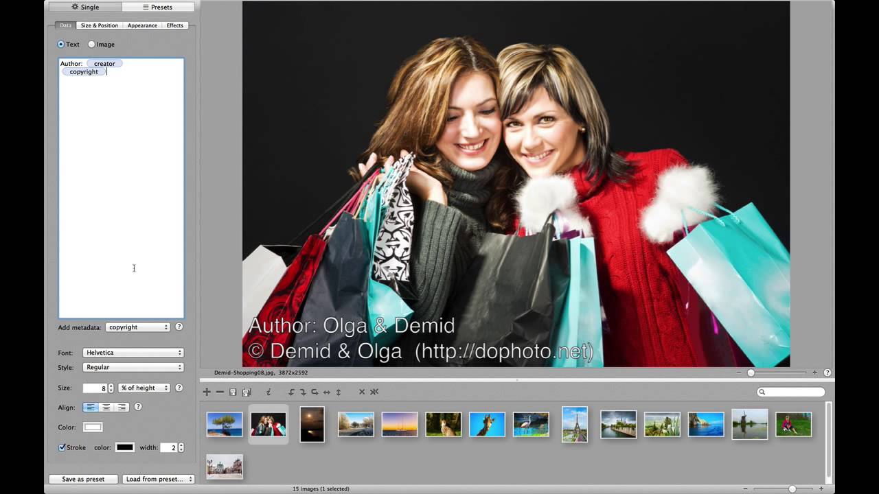 Batch image watermarking app for Mac - Watermark Sense - YouTube