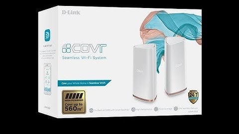 D-Link COVR-C2202 Smart Mesh Wi-Fi System Unboxing and First Impressions