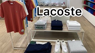 [4k] Lacoste new clothes collection