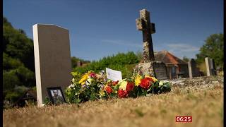 'Significant' act as WW2 German airman (Wilhelm Reuhl) gets headstone in Britain (UK) (WWII)