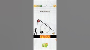 Draw 2 save the stickman is trying to save dog but blade is trying to kill him and I am helping him