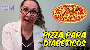 ¿Puede un diabético comer un trozo de pizza?