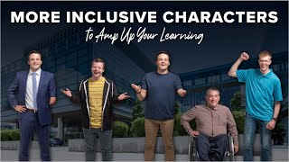 More Inclusive Characters to Amp Up Your Learning - October 2021 Character Release