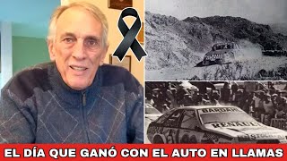 Murió el Flaco Traverso: el recuerdo de la carrera que ganó con el auto en llamas