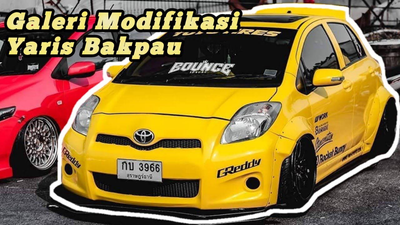Ide modifikasi yaris bakpao galeri modif #modified #indonesia #yaris #jdm