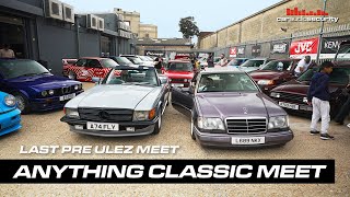 The LAST Classic Cars \& Coffee Meet before ULEZ | Car Audio \& Security