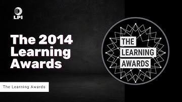 The Learning Awards 2014 | The Learning and Performance Institute