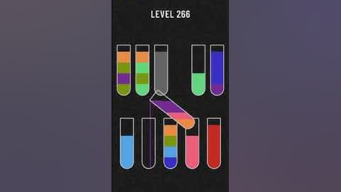 How to do Water sort Puzzle level 266 | Water sort puzzle | Color Sorting Game | Gaming Shortcuts |