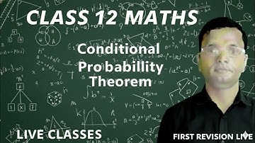 conditional theorem Of Probability||CLASS12/CBSE 2025-26/NCERT SOLUTION