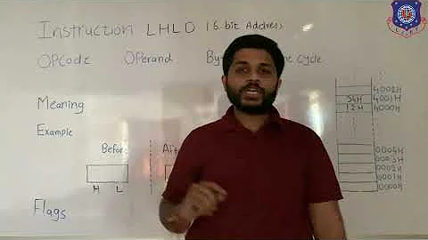 LHLD & SHLD Instructions | Data Transfer Instructions