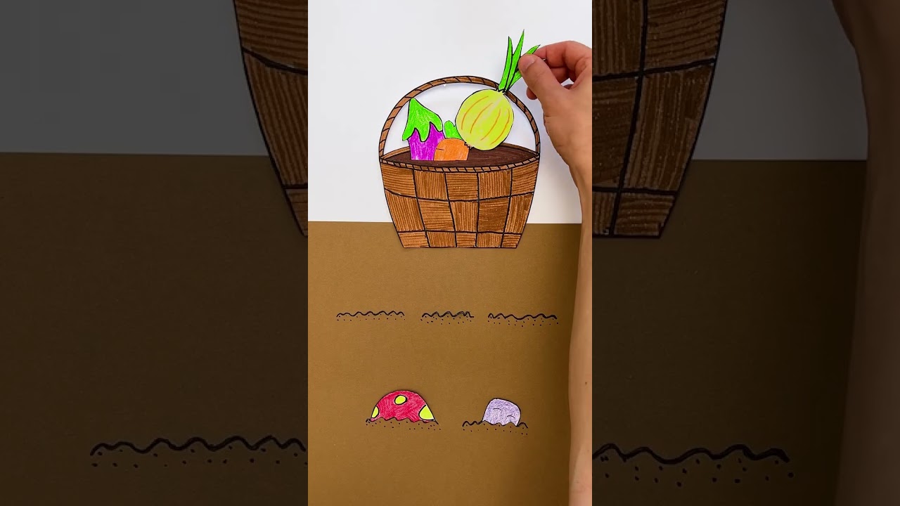 Digging for Fun: The Surprising Veggie Adventure! 🥕🌱 #fun #kids