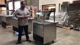 27 ins Refrigerator Cold Salad table Buffet Table Sauces station
