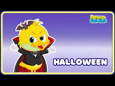 As melhores músicas para Halloween (+10min) | Patinho Quá Quá OFICIAL | Música Infantil