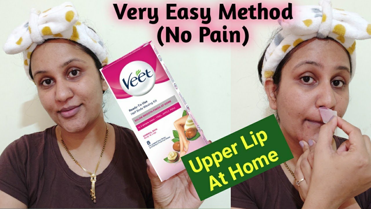 Remove Facial Hair With Wax Strips || How To Remove Upper Lip, Chin Hair At  Home || Safe n No Pain - YouTube