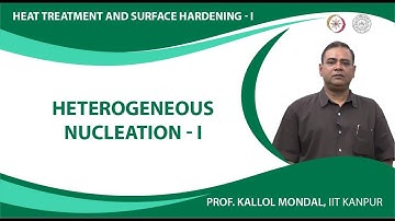 Heterogeneous Nucleation-I