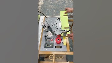 Multi-Functional Woodworking Machine by Juzhiyuan. | Sliding Table Cutting Machine. #juzhiyuan #锯之源