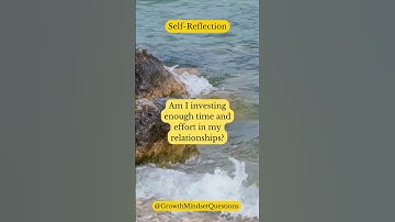 Using Self-Reflection to Evolve and Thrive
