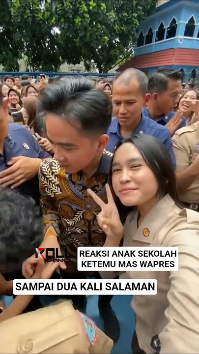 Dua Kali Salaman Sama Wapres Gibran #gibran #gibranrakabumingraka #wapresgibran