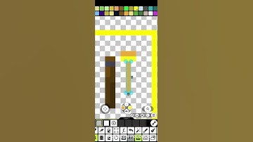 Making a Minecraft texture pack: TORCH #minecraft pixelart #ahorts