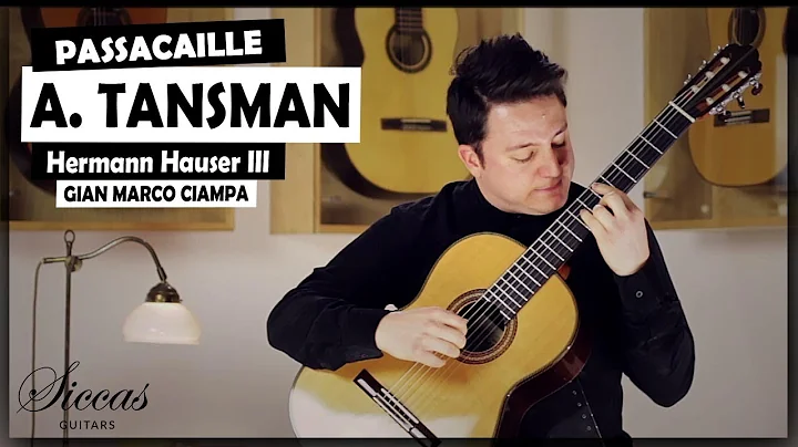 Gian Marco Ciampa plays Passacaille by Alexandre T...