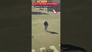 MOMENT | CCTV Captures Car Ploughing Into Pedestrians In Italy’s Modena | VERTEX