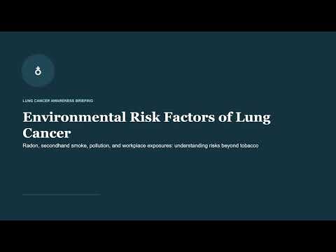 Environmental risks for Lung cancer-1