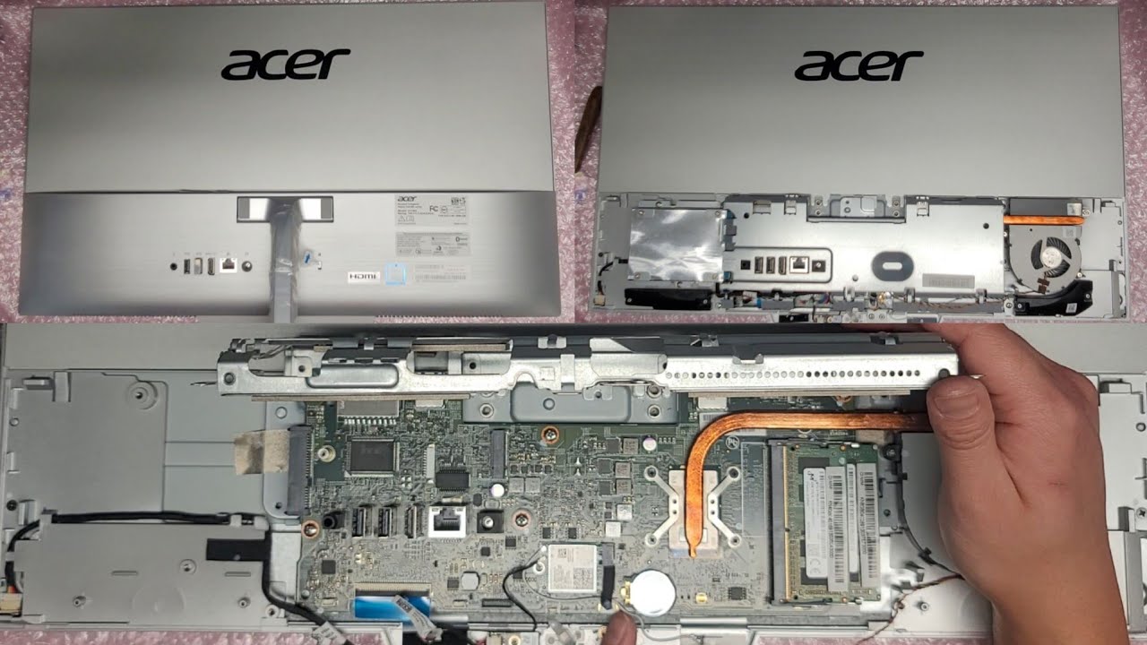 Acer Aspire c24-865. Acer Aspire c24-320 разборка. Как разобрать моноблок Acer Aspire c24-865.