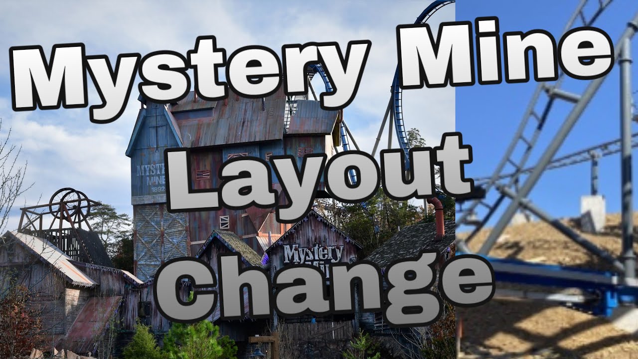 Dollywood Has Changed Mystery Mine's Layout - YouTube
