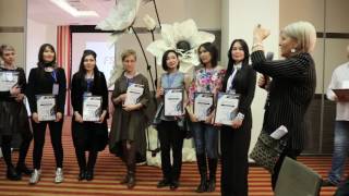 Поздравление дизайнеров на показе Fashion StartUp Kazakhstan