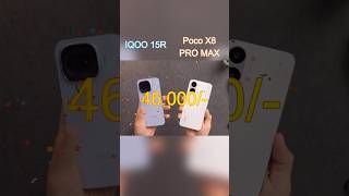 Poco X8 Pro Max💥 Vs Iqoo 15💥Who is Real gaming phone #iqoo #poco #comparison #phone #new #allrounder
