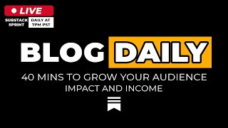 I've Published A Daily Substack For 30 Days... BREAKING DOWN THE NUMBERS!