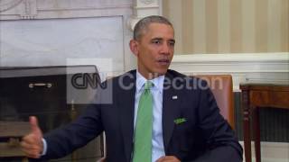 OBAMA W IRISH PM- NORTHERN IRELAND