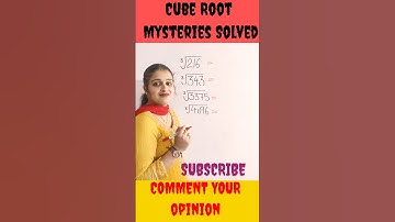 CUBE ROOT MISTERY SOLVED #cuberoottrick #mathhacks #mathematicsmadeeasy #cuberoots