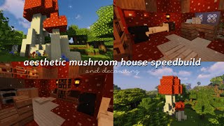 [minecraft] mushroom house🍄 🍃// cit resource pack