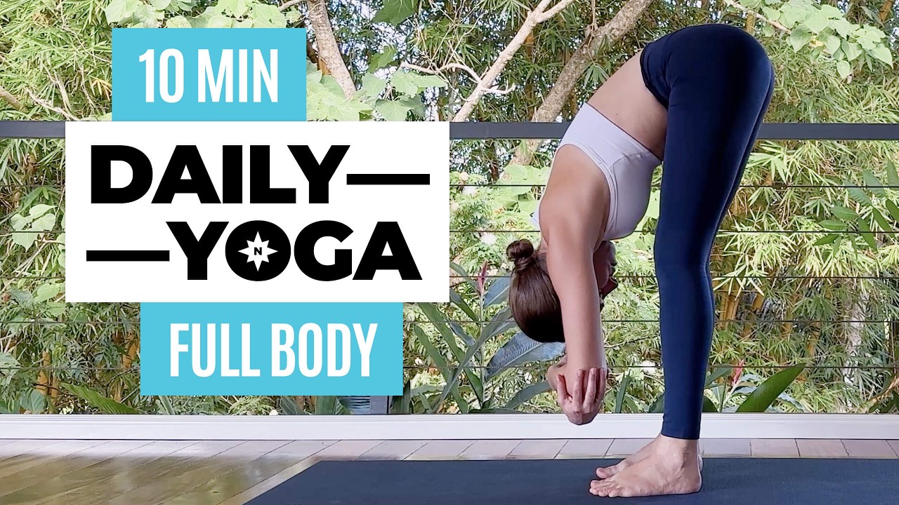 10 MINUTE DAILY YOGA FLOW | Every Day Full Body Yoga for All Levels