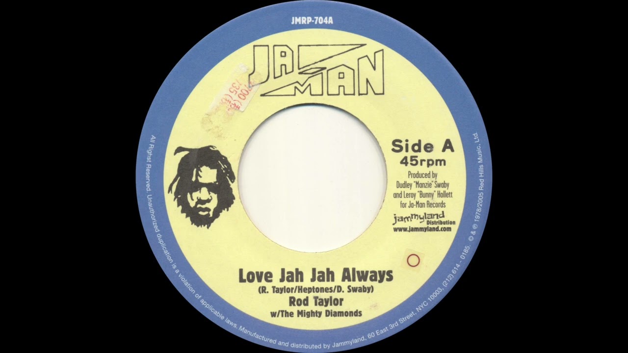 Rod Taylor & The Mighty Diamonds - Love Jah Jah Always - YouTube