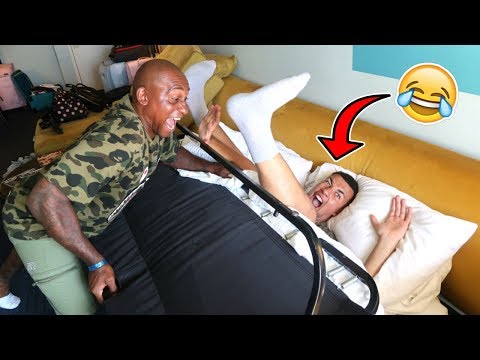 bed-prank-in-hotel-room...-(dad's-revenge)