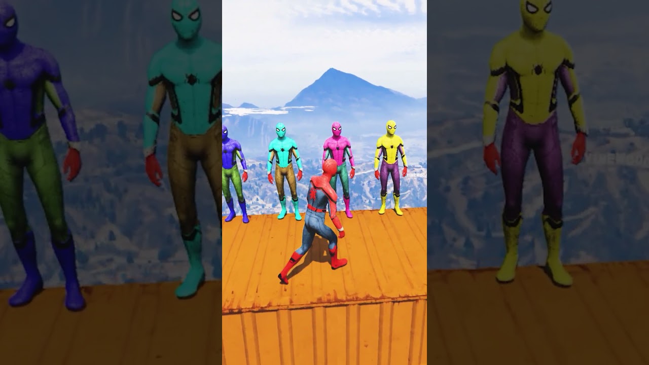 GTA 5 Epic Water Ragdolls Spiderman Jump/Fails Ep 90 