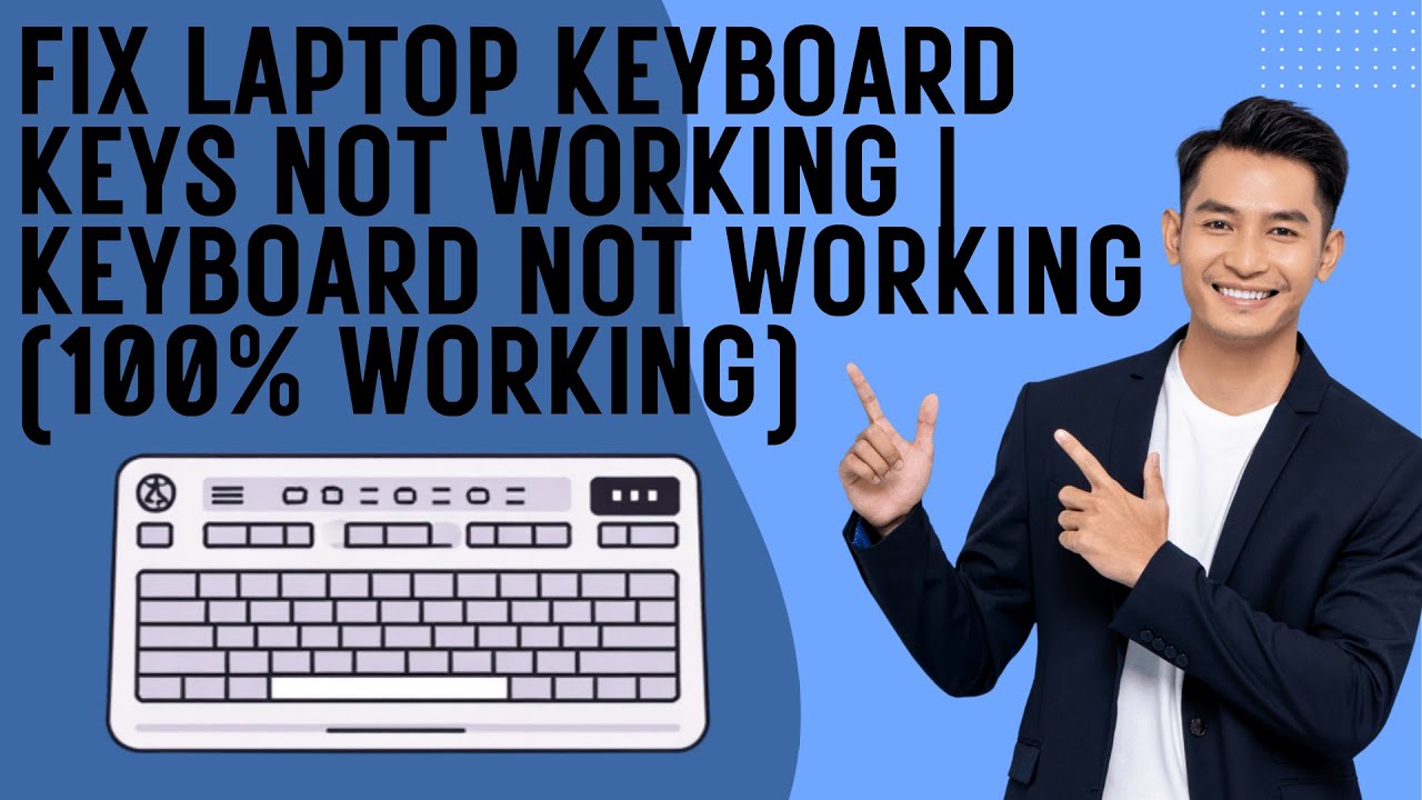 Как исправить неработающие клавиши клавиатуры ноутбука | Неработающая клавиатура (100% исправна)
